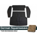 Type III SquareBack 1961-74, Carpet Kit 5pc. (Rear Cargo Well Area)